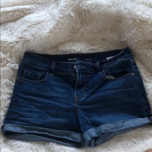 Old navy cuffed jean shorts